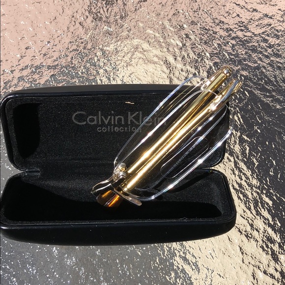 calvin klein foldable glasses